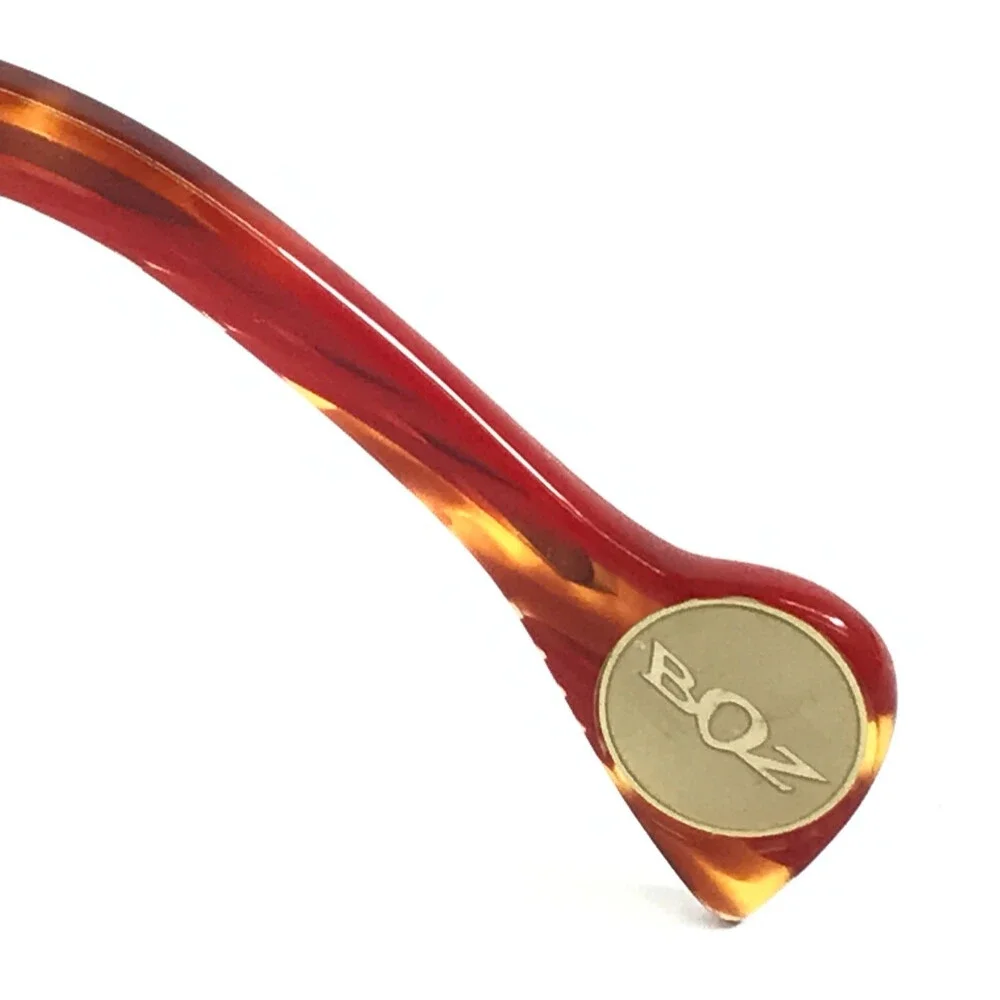BOZ Eyeglasses Frames ZAZIE 2030 Blue Red Cat Eye Patterned 51-16-135